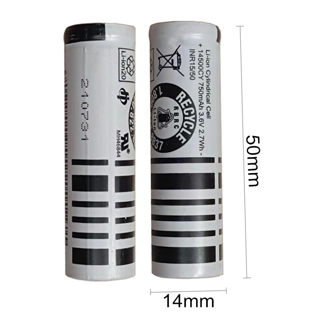 Power Tools Panasonic - 2PCS 14500CY 3.6V 750mAh For Sanyo