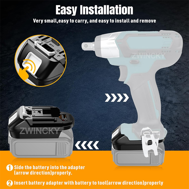 Power Tools Einhell - EIN18MT Battery Adapter Converter With USB