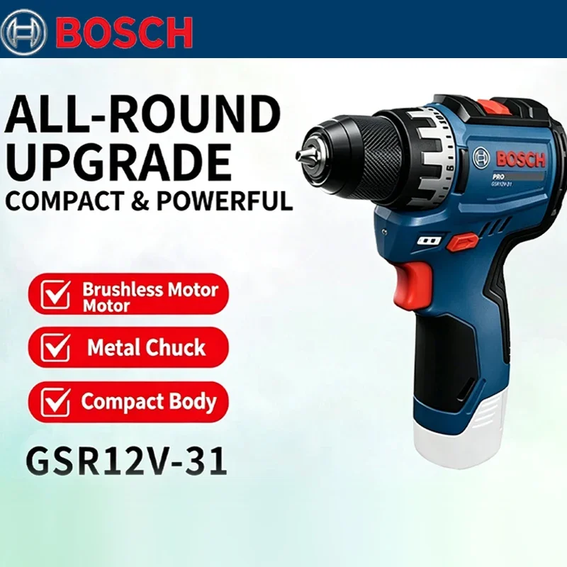 Bosch GSR 12V-31 Brushless Ele - đánh giá và giá Power Tools Diy