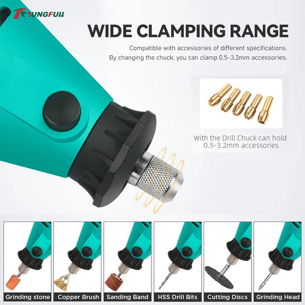 TUNGFULL Mini Electric Grinder - đánh giá và giá Power Tools Brand