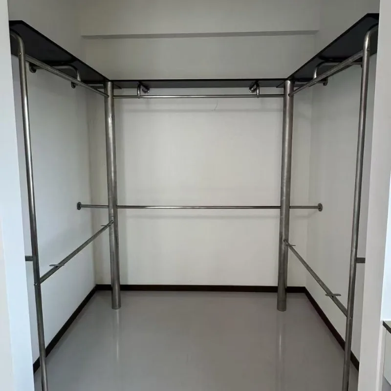 Stainless steel brushed clothi - đánh giá và giá Power Tools Display Rack