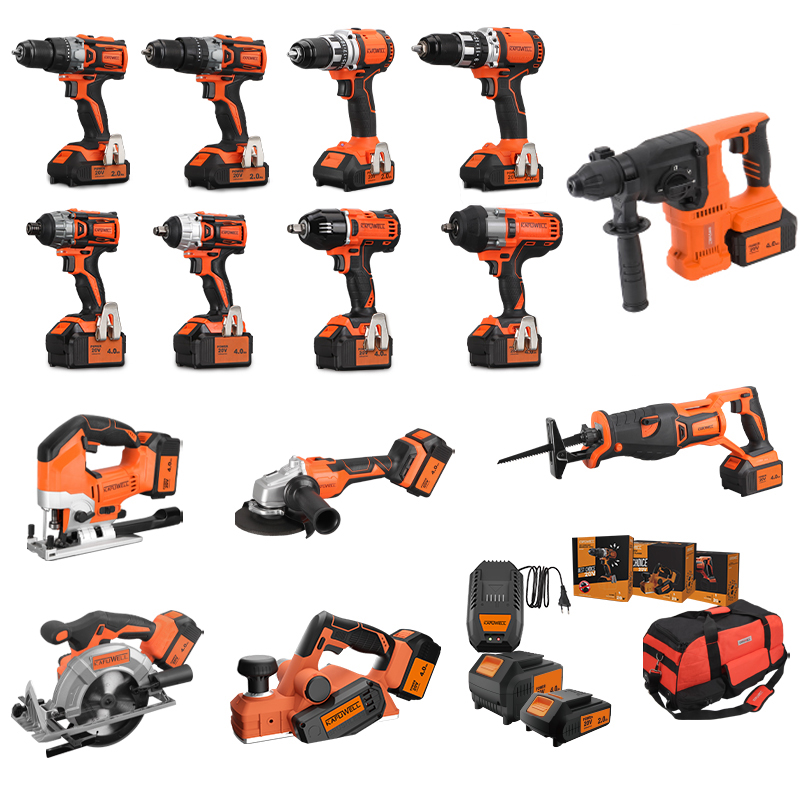 KAFUWELL PA4500-72H Cordless T - đánh giá và giá Combo Power Tools