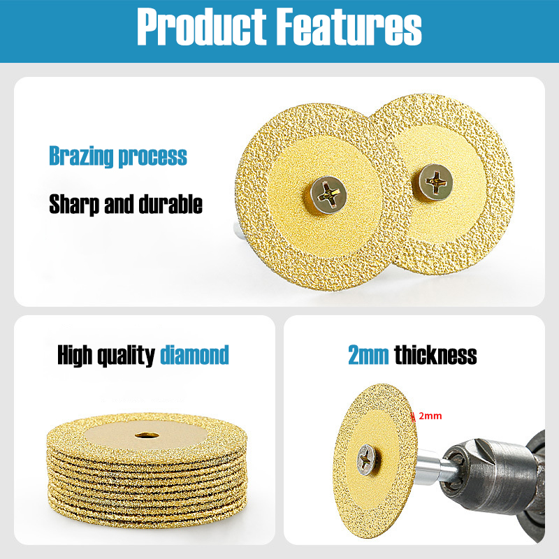 40mm Braze Diamond Saw Blade M - đánh giá và giá Power Tools Brand