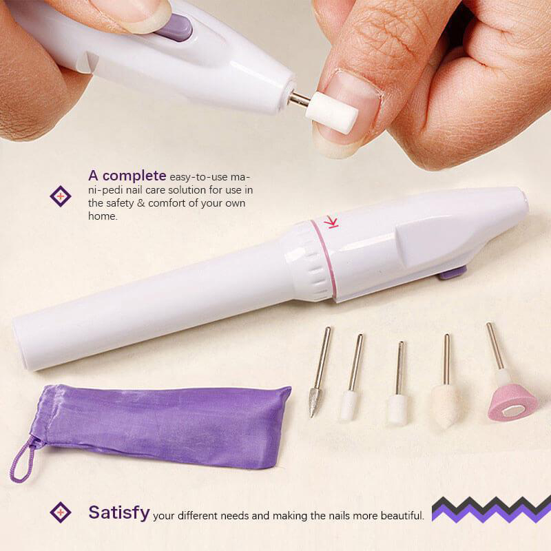 Portable Nail Polisher Mini El - đánh giá và giá Combo Power Tools
