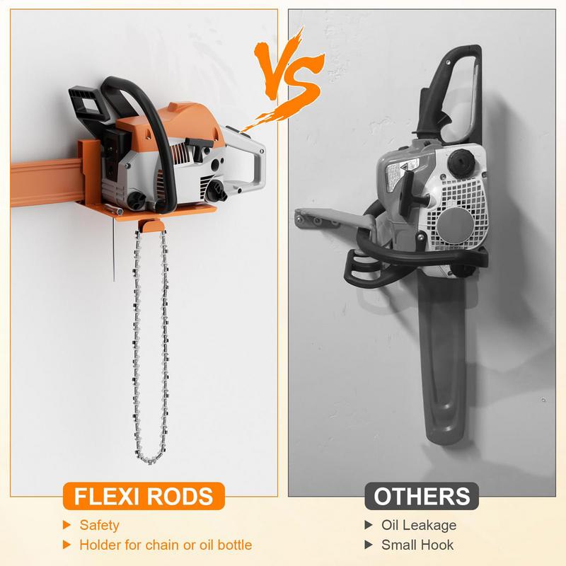 Chainsaw Wall Mount Hanger Hea - đánh giá và giá Power Tools Display Rack