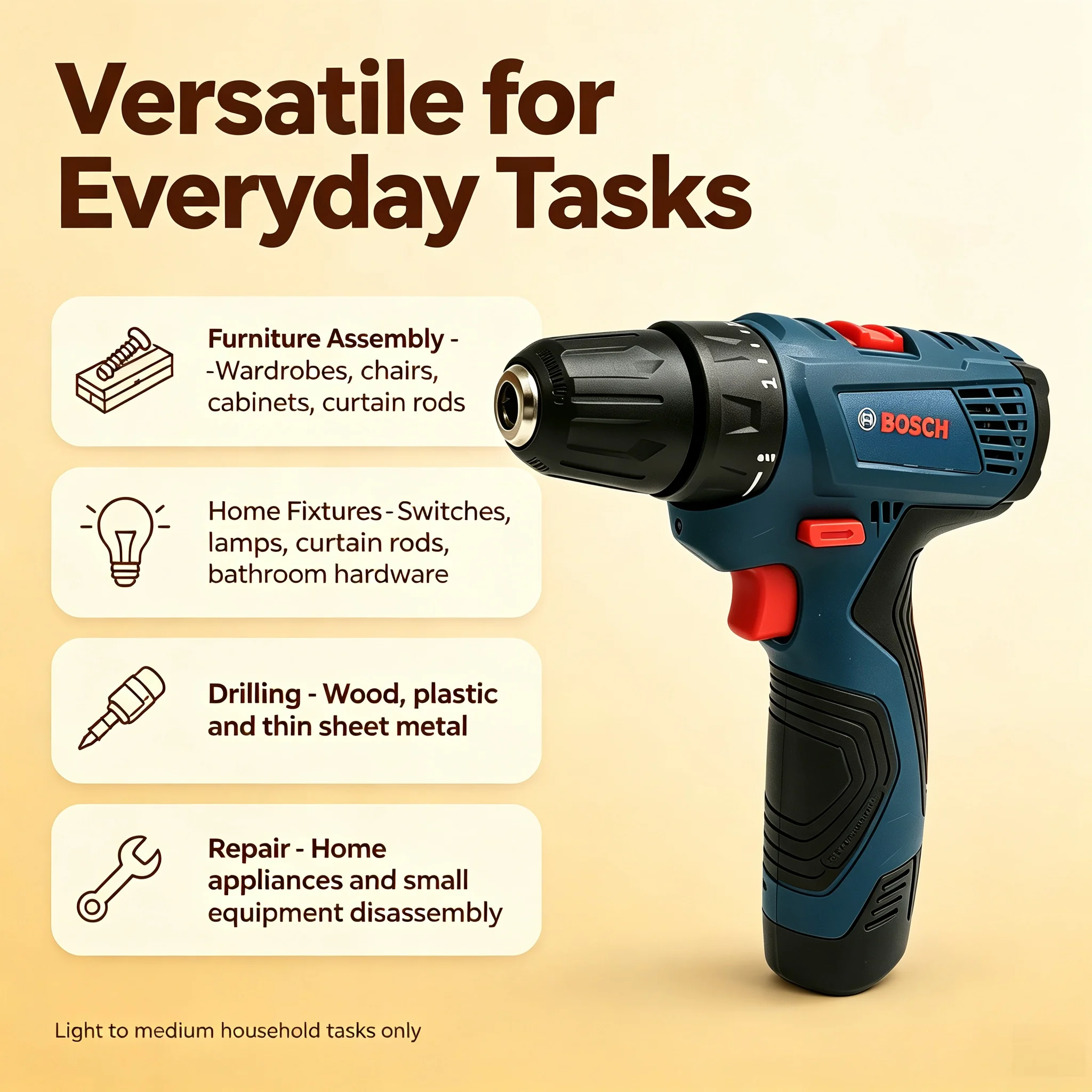 Bosch GSR120 Multi-Function Ha - đánh giá và giá Power Tools Diy