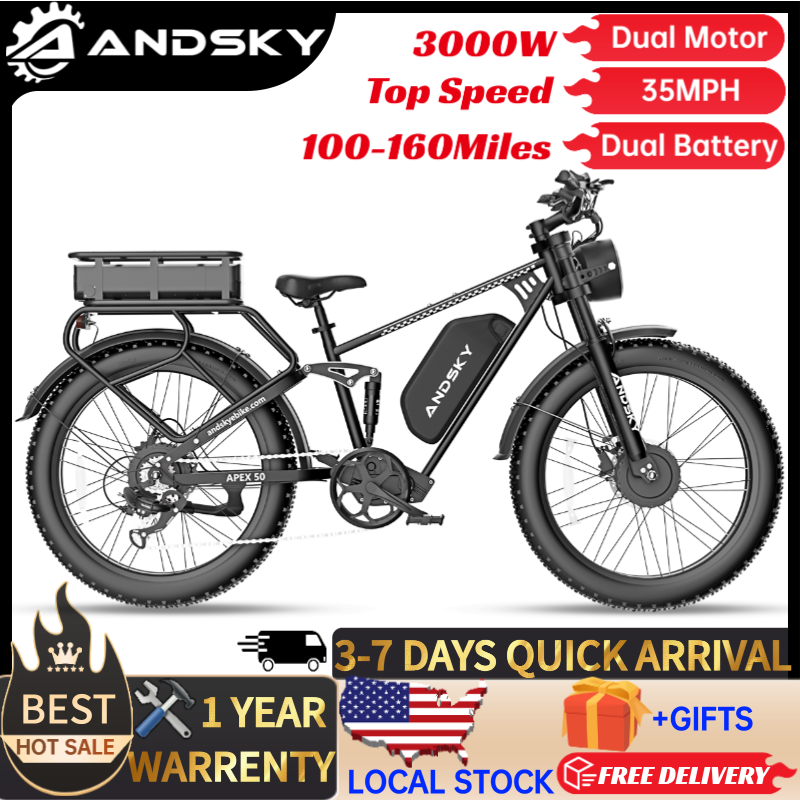 ANDSKY Apex50 AWD Electric Bik - đánh giá và giá Power Tools Display Rack