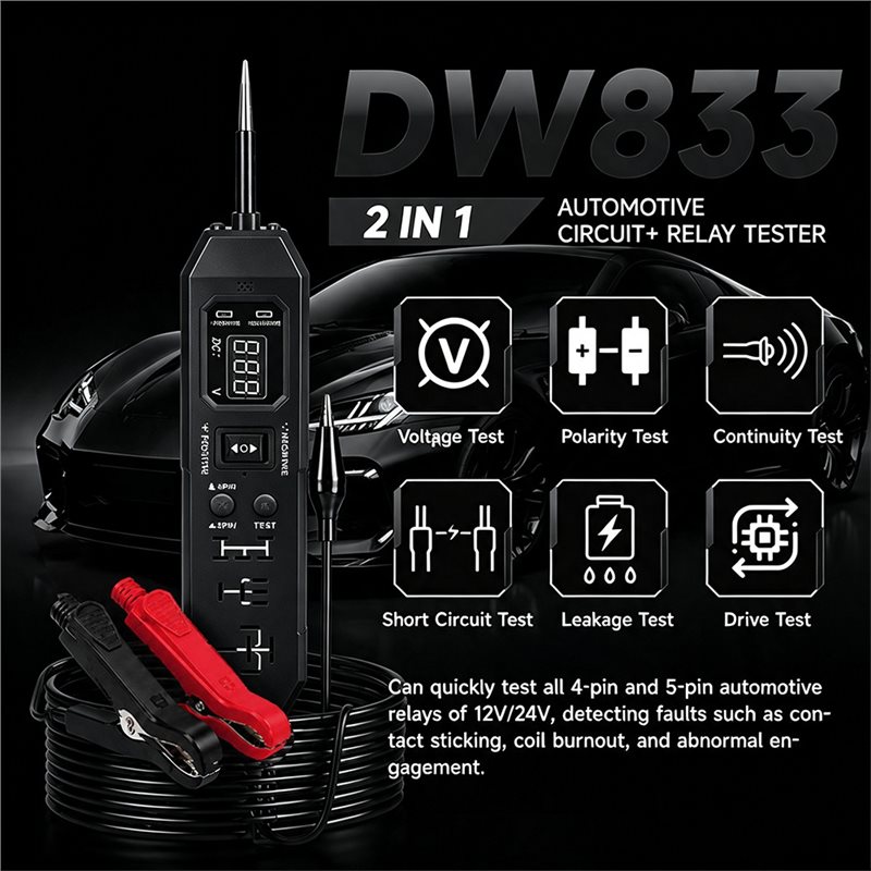 NEW-Automotive Relay Tester, D - đánh giá và giá Power Tools Automotive