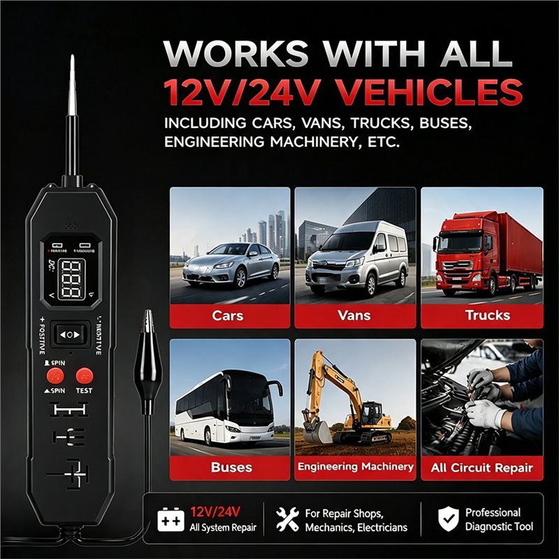 NEW-Automotive Relay Tester, D - đánh giá và giá Power Tools Automotive