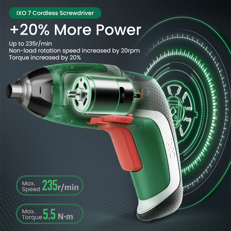 Bosch IXO 7 Cordless Screwdriv - đánh giá và giá Power Tools Diy